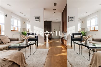 Ekskluzywny 140 m² apartament z tarasami i kominkiem mieszkanie Warszawa, Wilanów