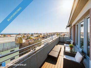 Przestronny apartament 150 m² z widokiem, Orłowo mieszkanie Gdynia, Orłowo, Świerkowa