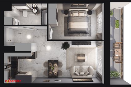 mieszkanie na sprzedaż 43m2 mieszkanie Poznań, Ławica, Bułgarska