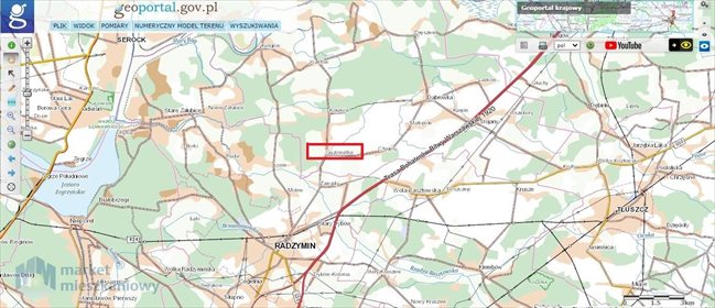 Działki rolne 3100 m² w Dąbrówce - polecam działka Dąbrówka