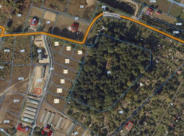 działka na sprzedaż 1184m2 działka Grudziądz