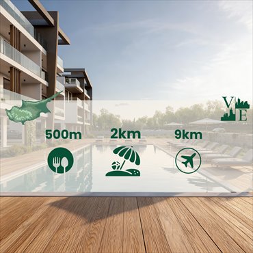 mieszkanie na sprzedaż 63m2 mieszkanie Pafos, Geroskipou