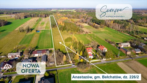 działka na sprzedaż 13198m2 działka Anastazów