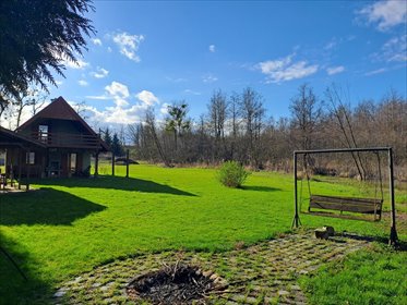 Działka z dostępem do jeziora, altana i domek letniskowy działka Choszczno