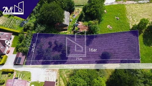 działka na sprzedaż 1600m2 działka Łańcut, Albigowa