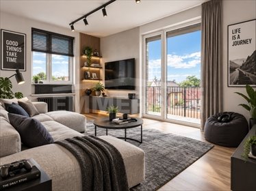 Nowoczesne 2 pokoje z balkonem w Krakowie - zapraszam mieszkanie Kraków, Wola Duchacka, Wola Duchacka, Trybuny Ludów