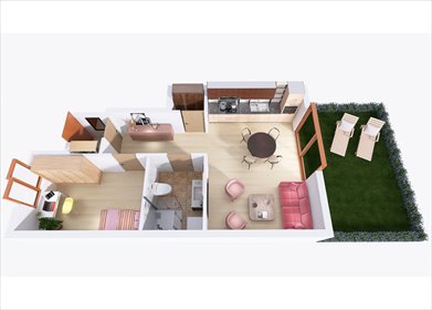 Mieszkanie na sprzedaż 50m2 mieszkanie Piastów, Ogińskiego