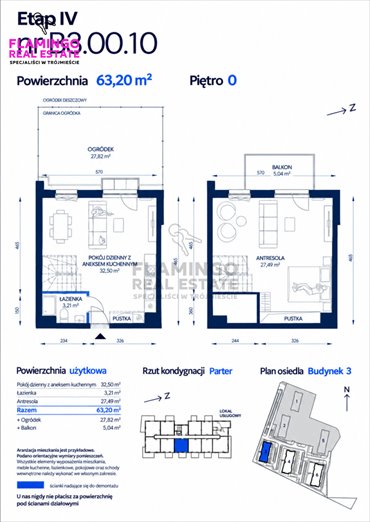 Na sprzedaż przestronne dwupoziomowe mieszkanie 63 m² w Gdańsku mieszkanie Gdańsk, Orunia Południe
