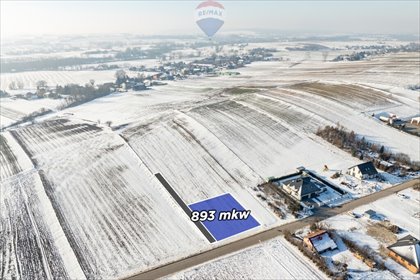działka na sprzedaż 893m2 działka Waganowice