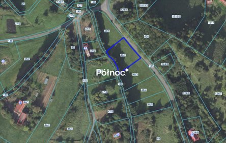 działka na sprzedaż 1637m2 działka Gradówek