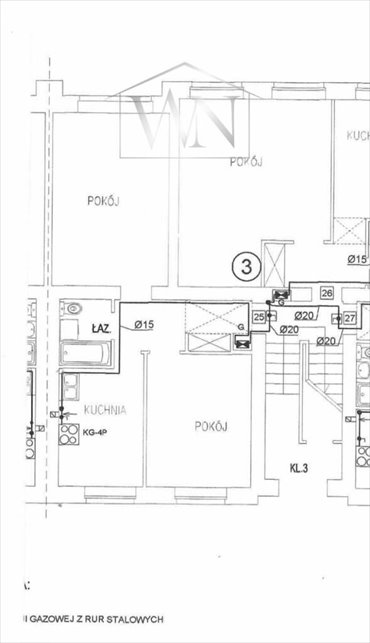 Polecam 3-pokojowe mieszkanie z potencjałem na Bielanach mieszkanie Warszawa, Bielany, Efraima Schroegera