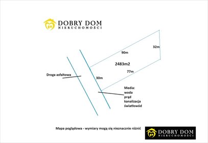 Zapraszam do obejrzenia działki 2483 m² z mediami i WZ działka Suchowolce