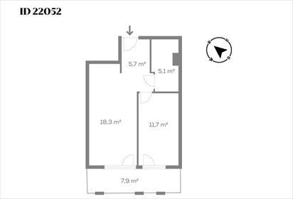 mieszkanie na sprzedaż 44m2 mieszkanie Warszawa, Praga-Północ, Szwedzka
