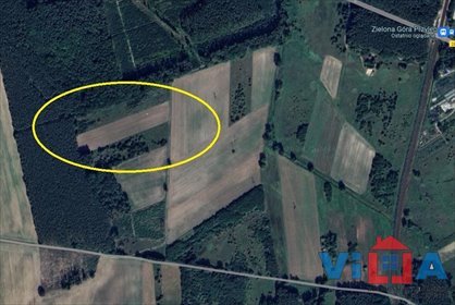 Działka inwestycyjna 13 300 m² w Przylepie z dostępem do drogi działka Zielona Góra, Przylep