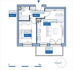 mieszkanie na sprzedaż 36m2 mieszkanie Dywity, Franciszka Hynka
