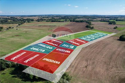 działka na sprzedaż 1191m2 działka Będzino