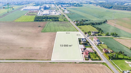 Inwestycyjna działka 15 000 m² z podziałem - szybki dojazd działka Pniów