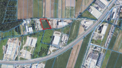 działka na sprzedaż 5365m2 działka Byków, Rolnicza
