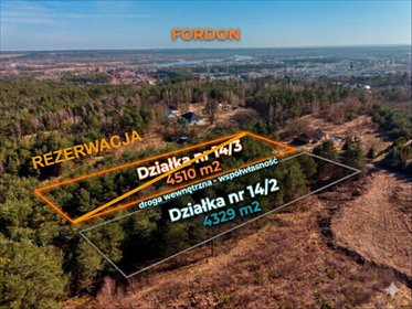Twoja prywatna enklawa na Skarpie Fordońskiej działka Bydgoszcz, Mariampol, Świętokrzyska