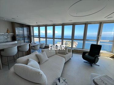 Ekskluzywne 80 m2 w Sea Towers z panoramicznym widokiem mieszkanie Gdynia, Śródmieście, A. Hryniewickiego