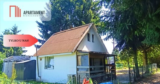 Działka 400m2 z domkiem murowanym i ogrodem działka Bydgoszcz