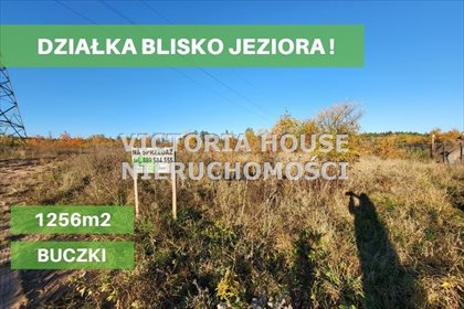 działka na sprzedaż 1256m2 działka Buczki