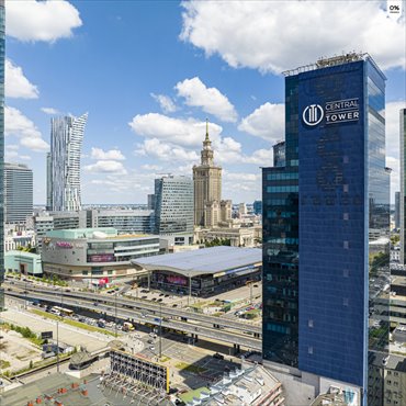 Luksusowe biuro 289 m2 w Central Tower Warszawa lokal użytkowy Warszawa, Śródmieście