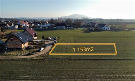 działka na sprzedaż 1153m2 działka Mirosławice