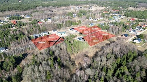 działka na sprzedaż 1240m2 działka Ciasne, Urocza