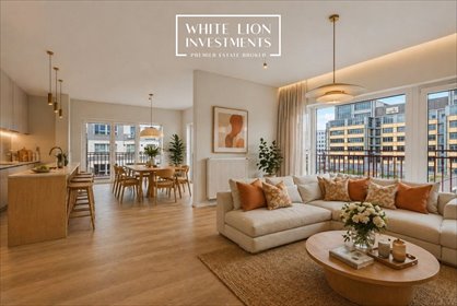 Ekskluzywny penthouse z ogrodem na dachu i panoramicznym widokiem mieszkanie Warszawa, Mokotów, Fabryki "Tewa"