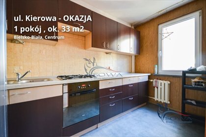 Kawalerka w centrum Bielska-Bała z widokiem i dużymi możliwościami mieszkanie Bielsko-Biała, Biała Śródmieście