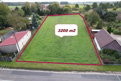 działka na sprzedaż 3200m2 działka Sarbia
