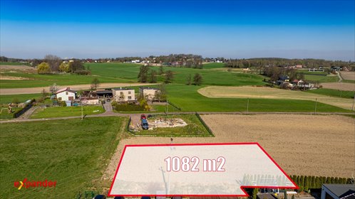 działka na sprzedaż 1082m2 działka Mikołów, Rolnicza