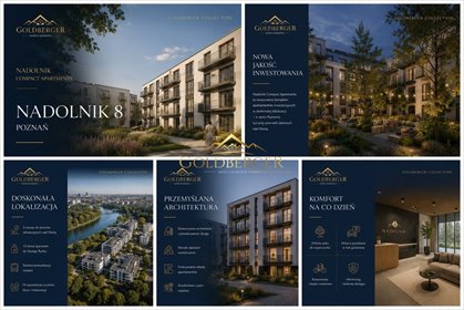 Nowoczesny apartament 20,06 m² z balkonem - Poznań Nadolnik mieszkanie Poznań, Nadolnik