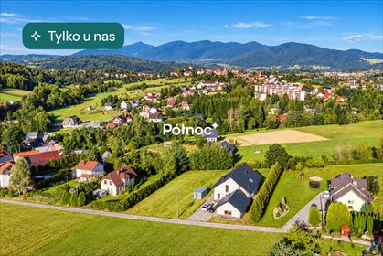 Dom z panoramicznym widokiem na Babią Górę (358 m², 3 176 m² działki) dom Jordanów, Malejowska