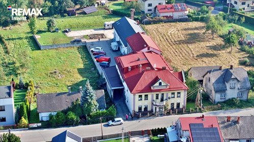 Kompleks 2600 m² z mieszkaniami i magazynami - polecam! lokal użytkowy Łodygowice, Józefa Piłsudskiego