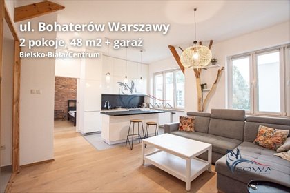 mieszkanie na sprzedaż 50m2 mieszkanie Bielsko-Biała, Centrum