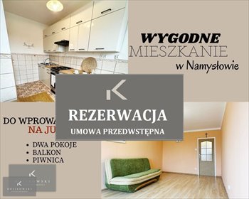mieszkanie na sprzedaż 46m2 mieszkanie Namysłów, Reymonta