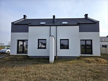 Nowoczesny dom z ogrodem do wykończenia, 4 pokoje dom Kłoda, Kłoda