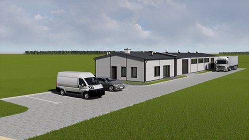 Działka usługowo-mieszkaniowa 4 493 m² - pozwolenie na budowę działka Nowa Wieś