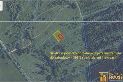 Sprzedam działkę rekreacyjną 544 m² w spokojnej okolicy działka Szczepanów