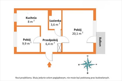 mieszkanie na sprzedaż 48m2 mieszkanie Kielce, Urzędnicza