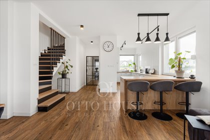 Polecam nowoczesny dom 95,47 m² w Mrowinie z kominkiem i przestronną kuchnią dom Mrowino, Tarninowa