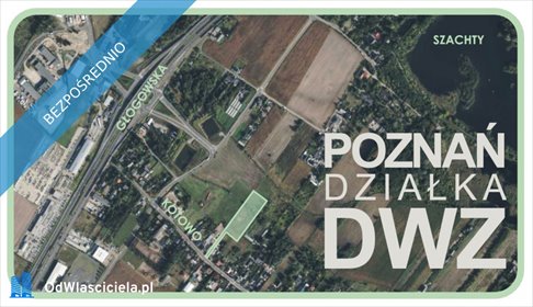 działka na sprzedaż 8736m2 działka Poznań, Fabianowo-Kotowo, Kotowo