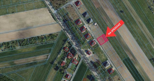 działka na sprzedaż 796m2 działka Mstów, Targowa