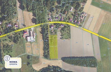 działka na sprzedaż 5041m2 działka Krynki, Aleja Szkolna
