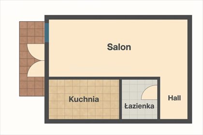 mieszkanie na sprzedaż 26m2 mieszkanie Olsztyn, Zatorze, Jagiellońska