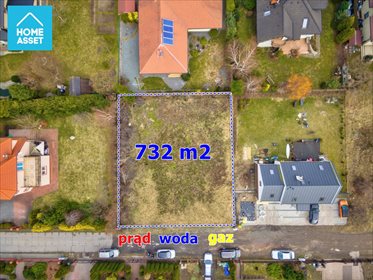 działka na sprzedaż 732m2 działka Wiślinka, Koralowa