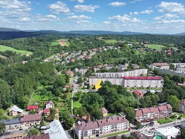 Do sprzedania działka 16 arów z mediami i warunkami zabudowy działka Lesko