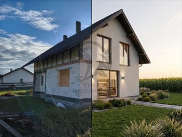 Dom 132,51 m² z dużą działką (1280 m²) w Zdziechowie dom Zdziechów